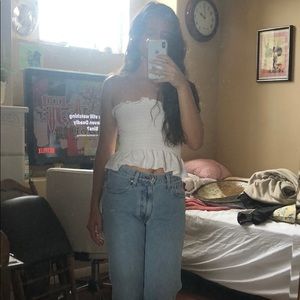 UO Scrunchie Tube top